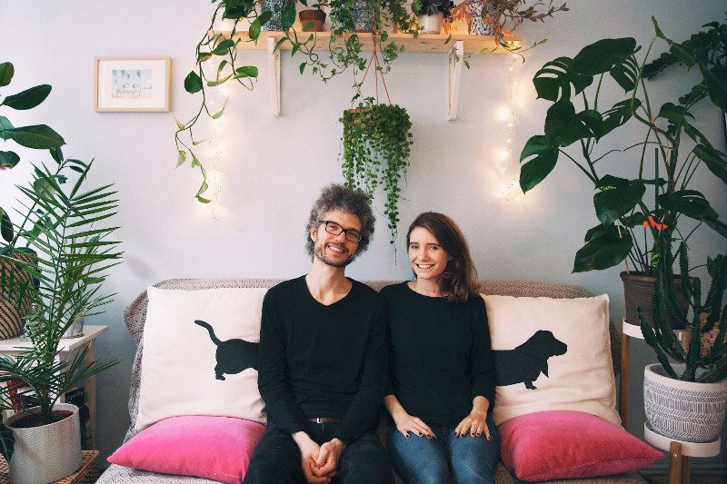 Beata i Remek są parą od 4,5 roku. Wbrew pozorom to nie rośliny ich połączyły.