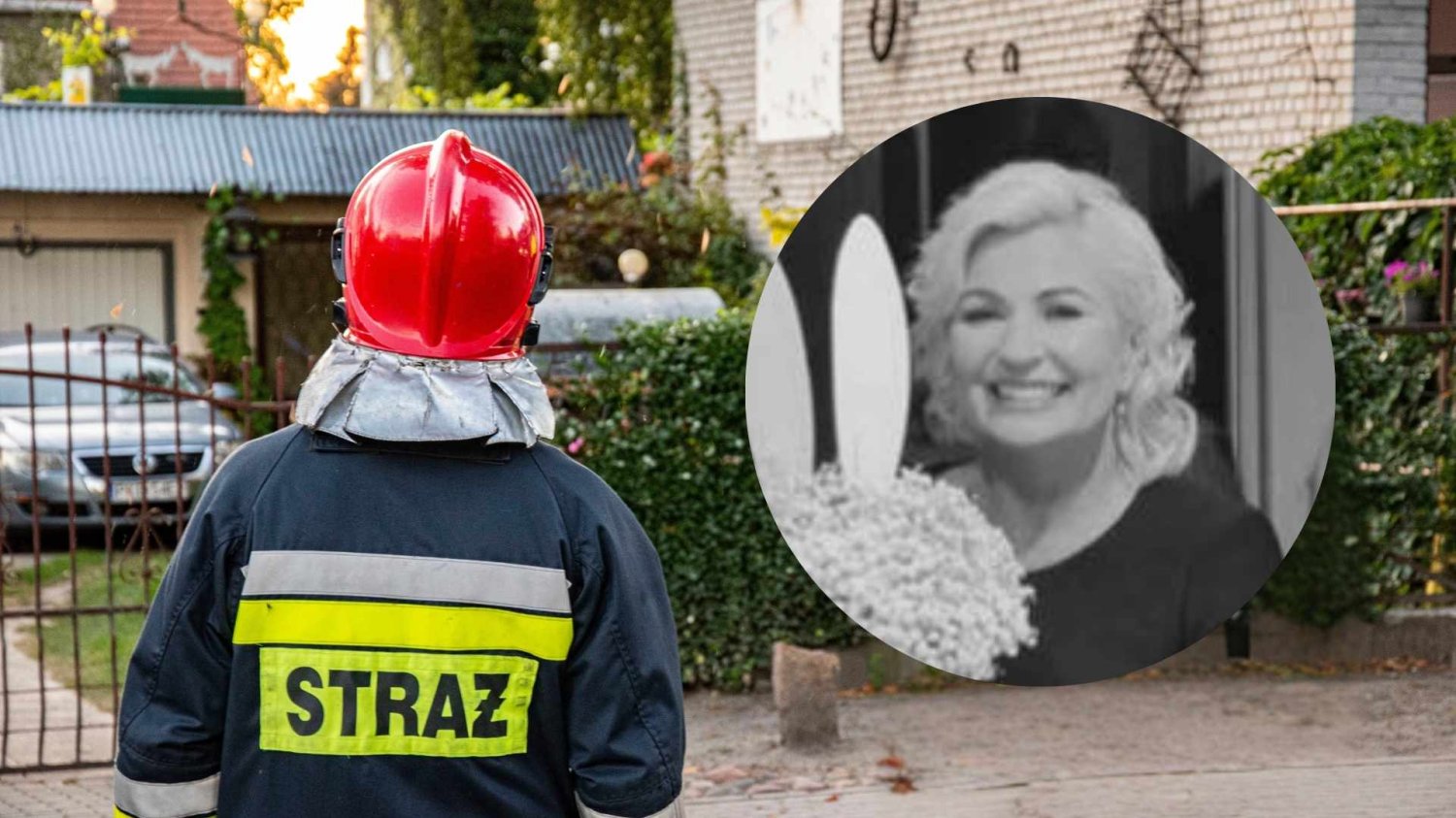 Irena Rupińska zginęła w pożarze z wnukiem.