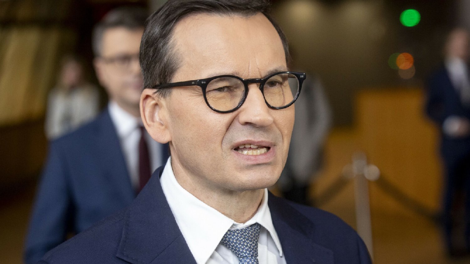 Morawiecki reaguje na wizytę Tuska w Brukseli. "Niedopuszczalny szantaż".