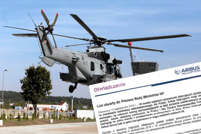 Caracale odlatują. Francuzi w liście otwartym informują, że kontrakt został zerwany jednostronnie przez stronę polską.