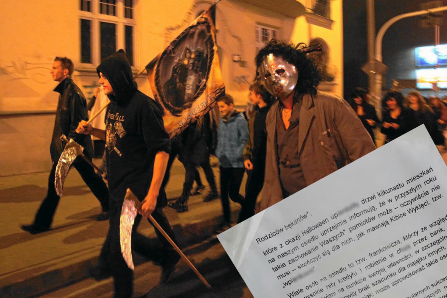 W jednym z bloków warszawie mieszka przewrażliwiony sąsiad.