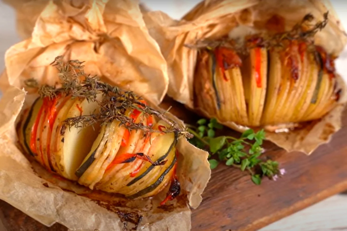 Ziemniaki hasselback