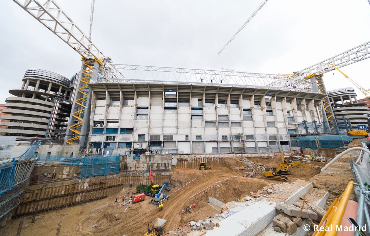 Stadion Santiago Bernabeu zostanie otwarty po przebudowie w 2022 roku