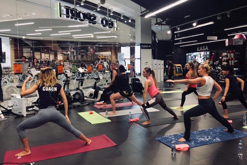 #GOCoaching to program bezpłatnych treningów, które odbywają się cyklicznie w wybranych sklepach GO Sport, zlokalizowanych w największych centrach handlowych
