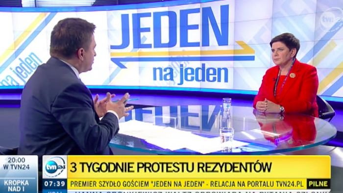 Bogdan Rymanowski w rozmowie z Beatą Szydło