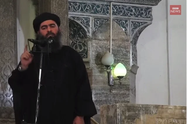 Fragment przemówienia lidera ISIS.