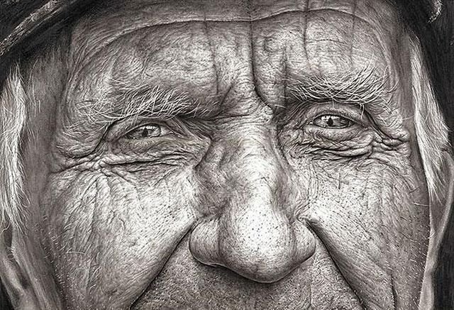 Trudno uwierzyć, że ten obraz wyszedł spod ręki 16-latki. Trudno uwierzyć, że to w ogóle obraz.