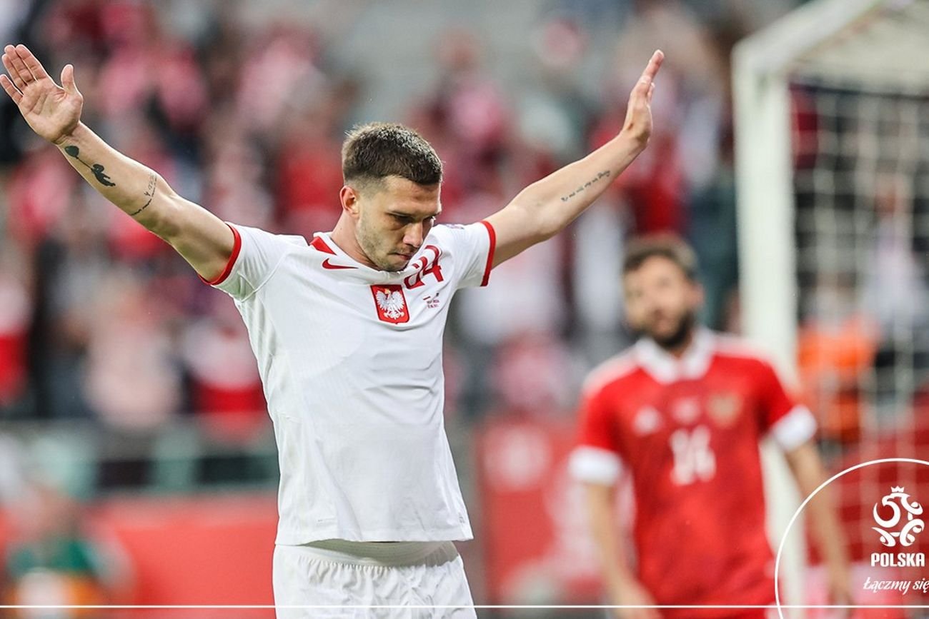 Jakub Świerczok dał naszej drużynie cenne prowadzenie w meczu z Rosją