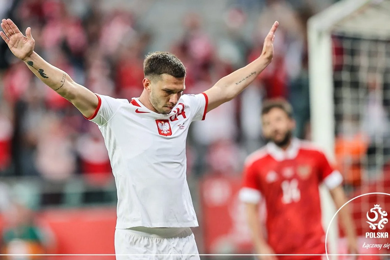 Jakub Świerczok dał naszej drużynie cenne prowadzenie w meczu z Rosją