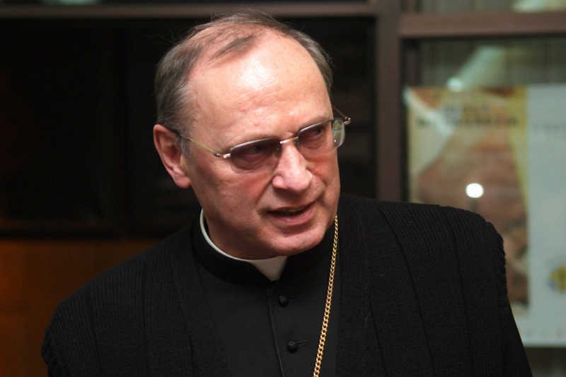 Biskup włocławski Wiesław Mering.