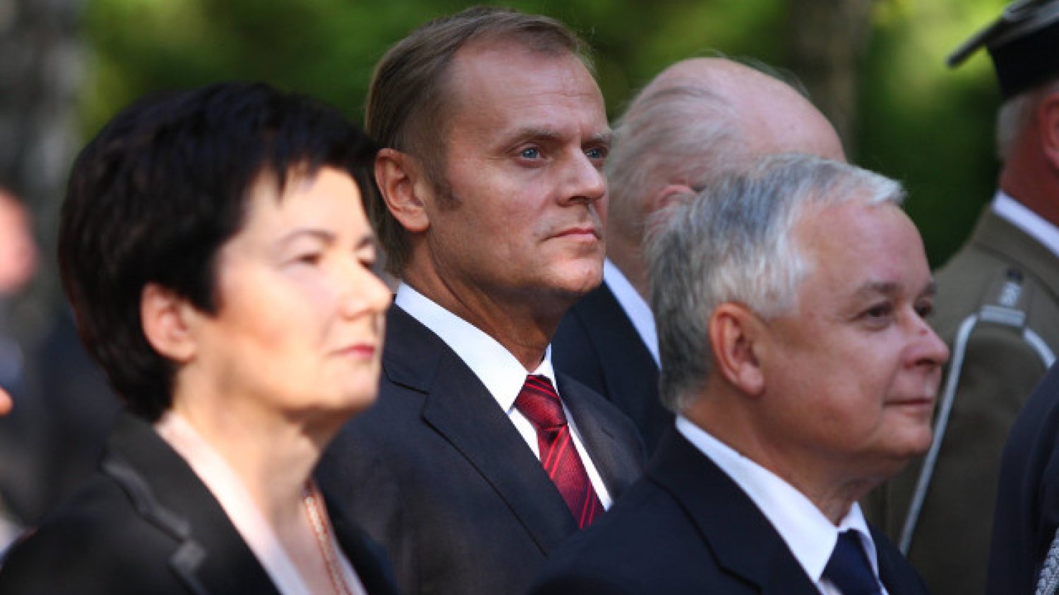 Hanna Gronkiwicz-Waltz przypomina, że jej rodzina odzyskała kamienicę za stołecznej kadencji Lecha Kaczyńskiego (na zdjęciu prezydent Warszawy i ś.p. prezydent Lech Kaczyński)