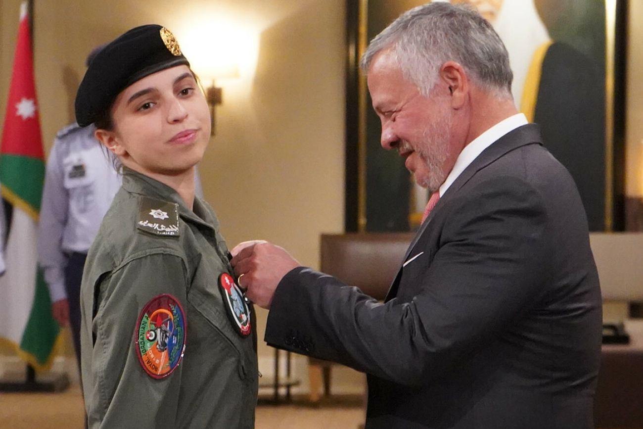 Zaskakujące doniesienia o jordańskiej księżniczce. Zestrzeliła z F-16 sześć irańskich dronów?