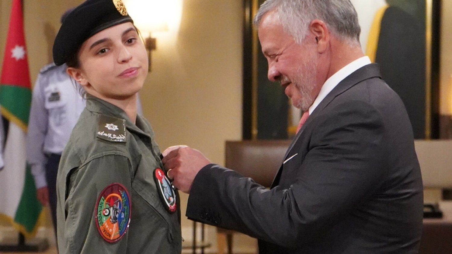 Zaskakujące doniesienia o jordańskiej księżniczce. Zestrzeliła z F-16 sześć irańskich dronów?
