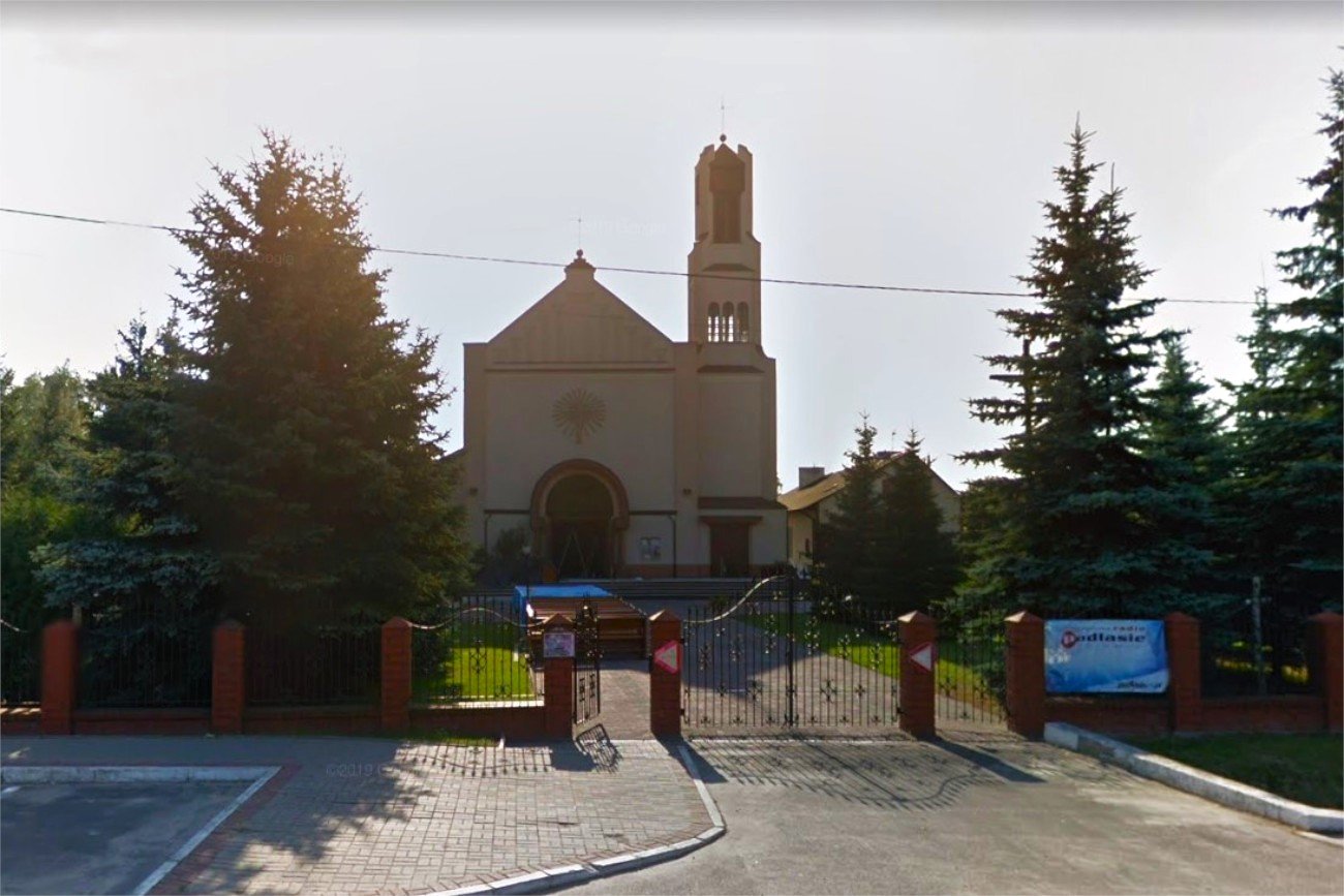 Teren parafii, gdzie doszło do tragedii