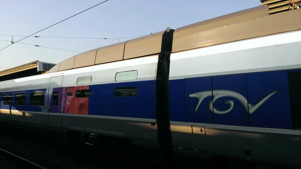 Pociąg TGV we Francji