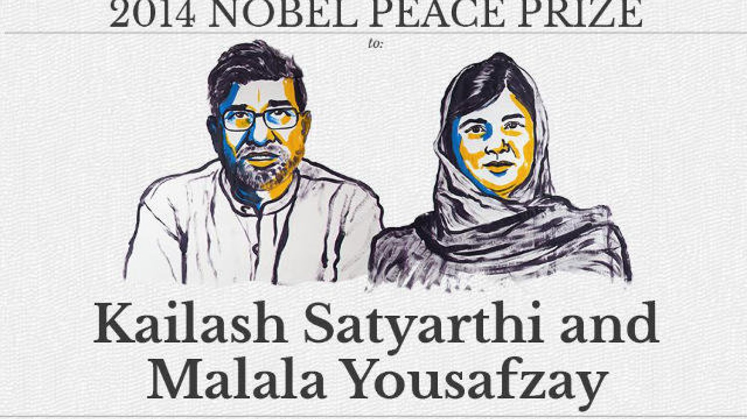 Laureatami tegorocznej Pokojowej Nagrody Nobla zostali Kailash Satyarthi i Malala Yousafzay