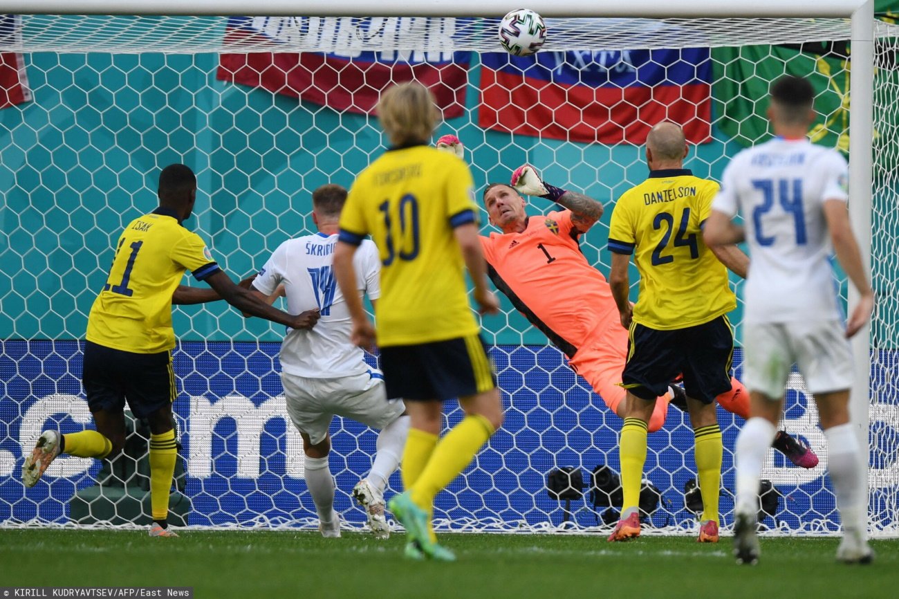 Szwedzi skromnie ograli Słowaków podczas Euro 2020 i są blisko awansu z grupy E