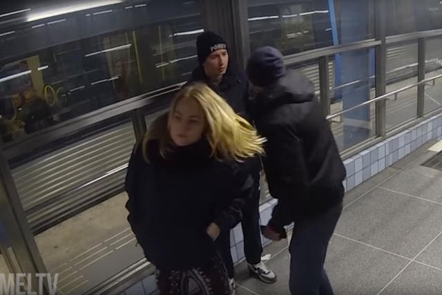 Eksperyment społeczny, który miał pokazać "znieczulicę" na przemoc w miejscach publicznych, wygrał Polak, który stanął w obronie kobiety.