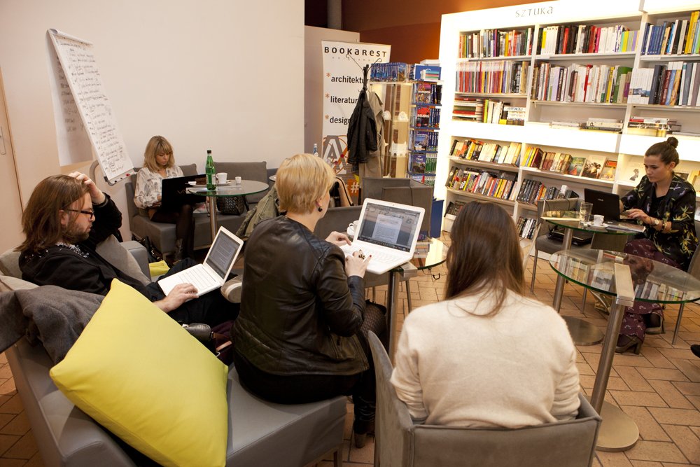 Warsztaty AFF FAshion Writing prowadzili Hanna Rydlewska i Marcin Różyc