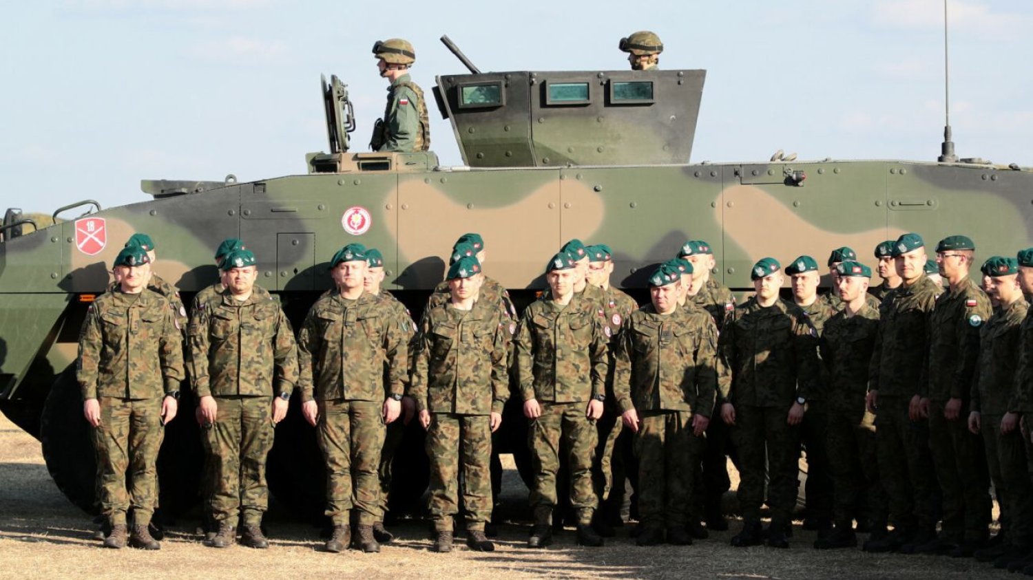 Żołnierze Wojska Polskiego w Rzeszowie.