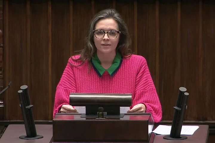 Mocne wystąpienie posłanki KO. Z mównicy sejmowej pytała o... "jaja" prezydenta Dudy