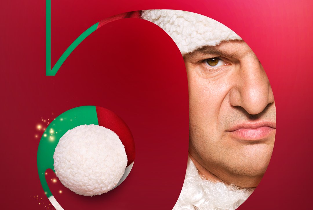 Tomasz Karolak na plakacie "Listów do M. 5"