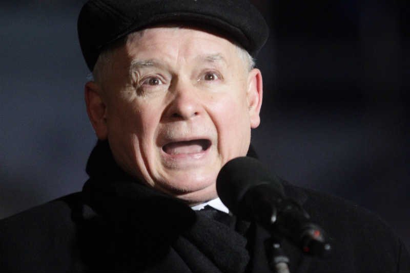 Jarosław Kaczyński, chcąc zaatakować KOD, obraził osoby niepełnosprawne.