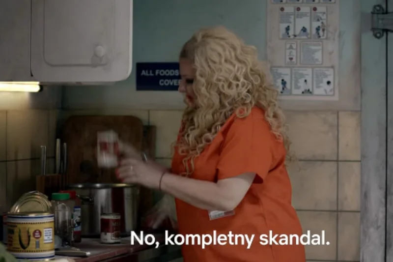 Gessler krytykuje kuchnię serialowej Red