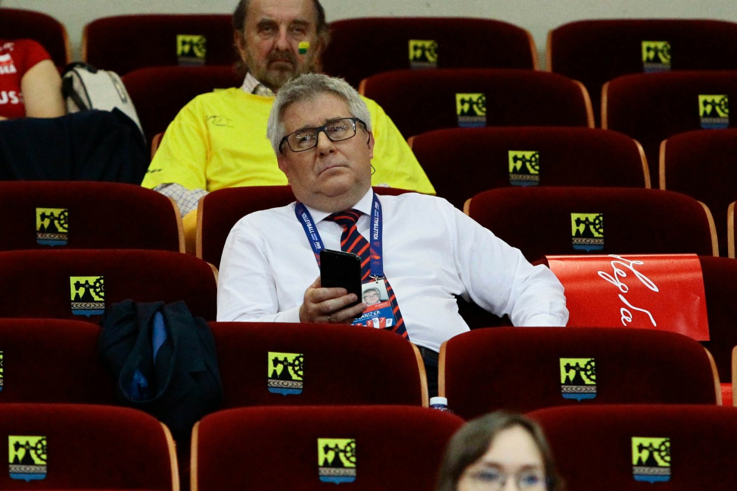 Ryszard Czarnecki został "powitany" przez polskich fanów w Tauron Arenie Kraków