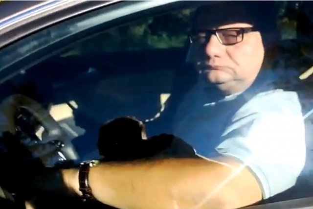 Ryszard Kalisz zapewnił autora nagrania, że "zawsze jeździ zgodnie z przepisami"