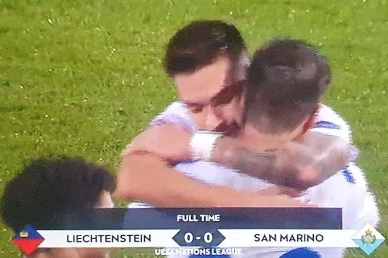 San Marino zremisowało z Liechtensteinem w Lidze Narodów.