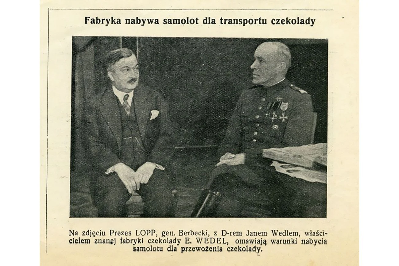 Kurier Warszawski nr 300-1936 dodatek ilustrowany_zakup samolotu przez Jana Wedla