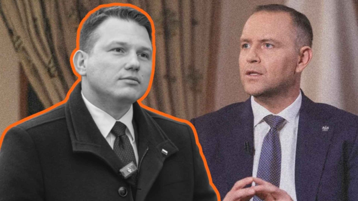 Mentzen u Nawrockiego Sławomir Mentzen i Karol Nawrocki