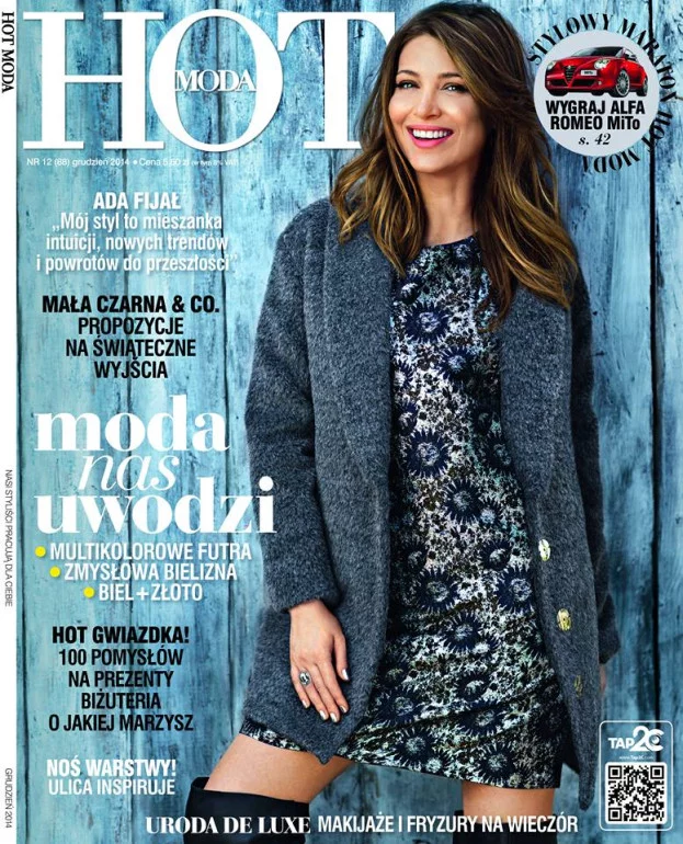 Ada Fijał na okładce Hot Moda and Shoping