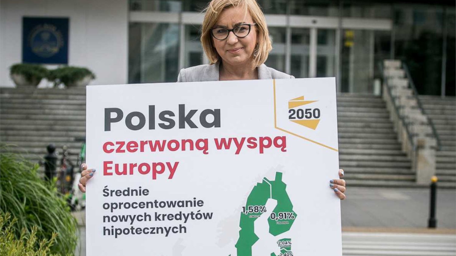 Wiceprzewodnicząca partii Polska 2050 Paulina Hennig-Kloska.