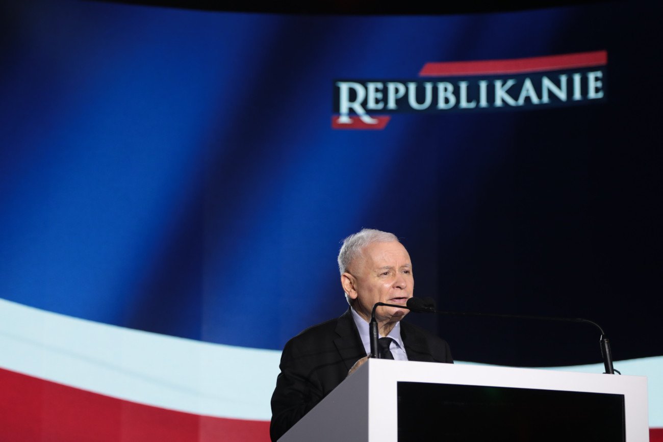 Prezes PiS Jarosław Kaczyński