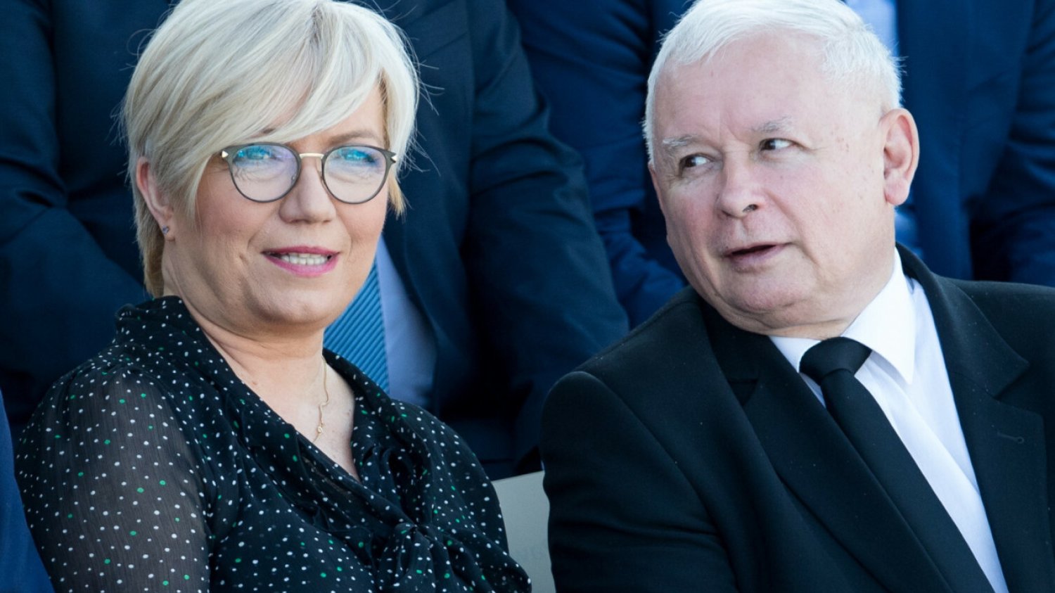 Julia Przyłębska i Jarosław Kaczyński