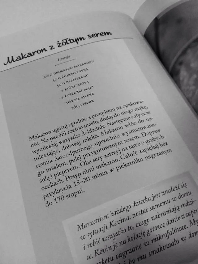 Przepis na makaron z serem/Kuchnia Filmowa