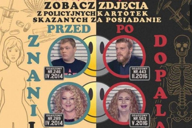 Takie plakaty krążą po internecie, a podobno mają też trafić do szkół i zakładów karnych.