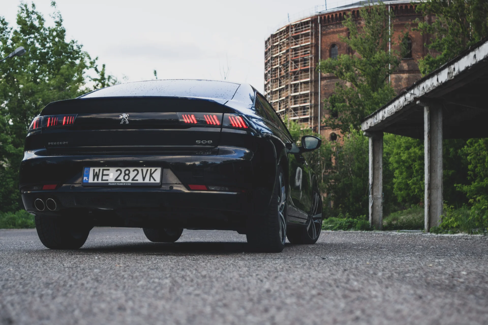 Peugeot 508 przyciąga spojrzenia.