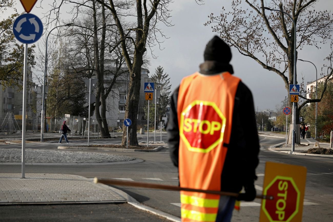 Przejście dla pieszych.