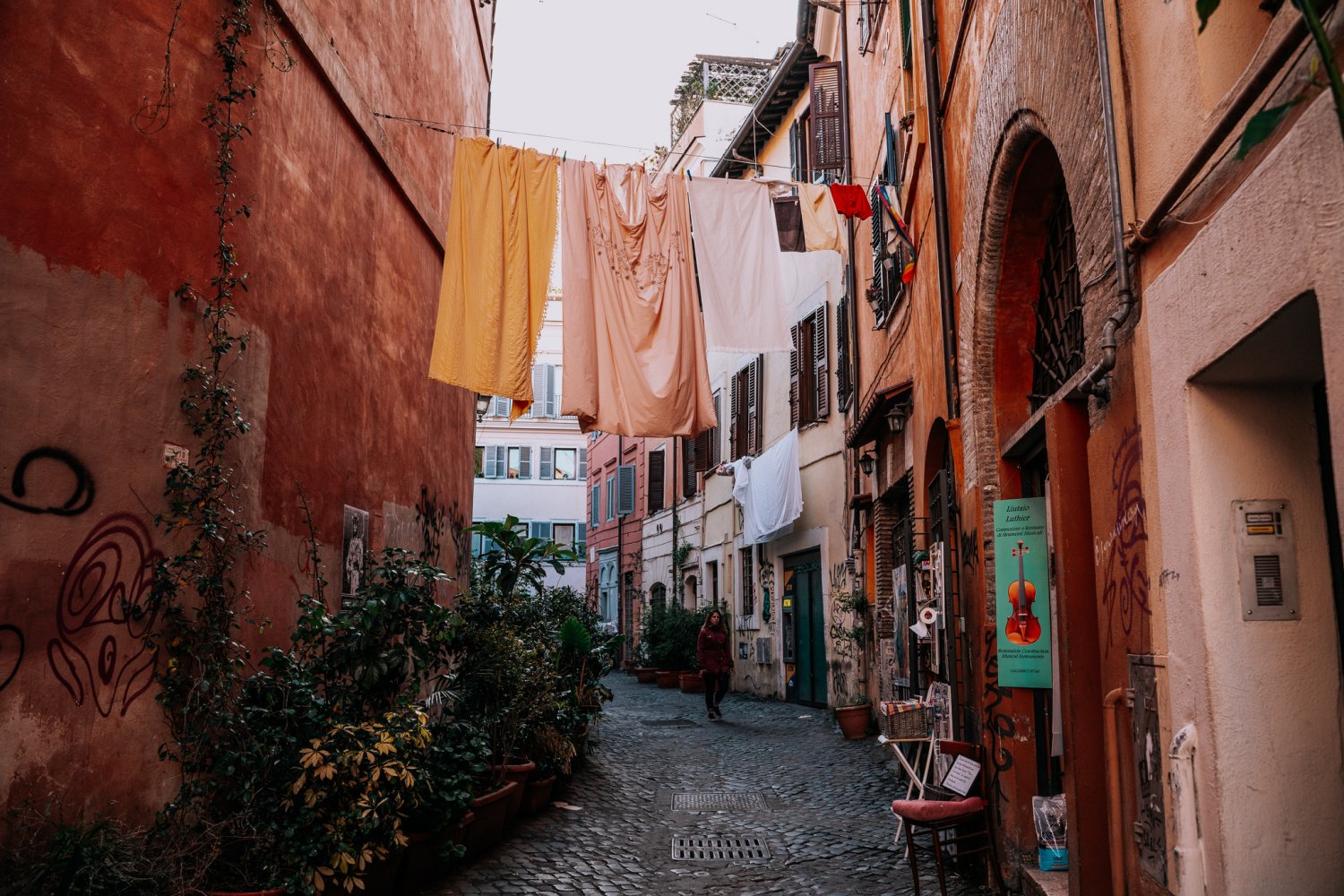 Rzym, Zatybrze, Włochy