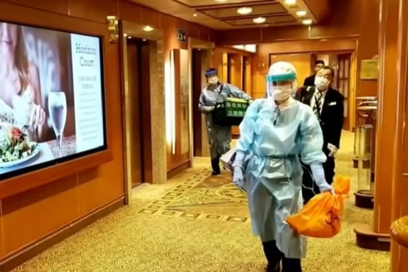 Polacy są na pokładzie wycieczkowca Diamond Princess.