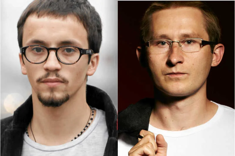 Samuel Pereira i Sławomir Sierakowski