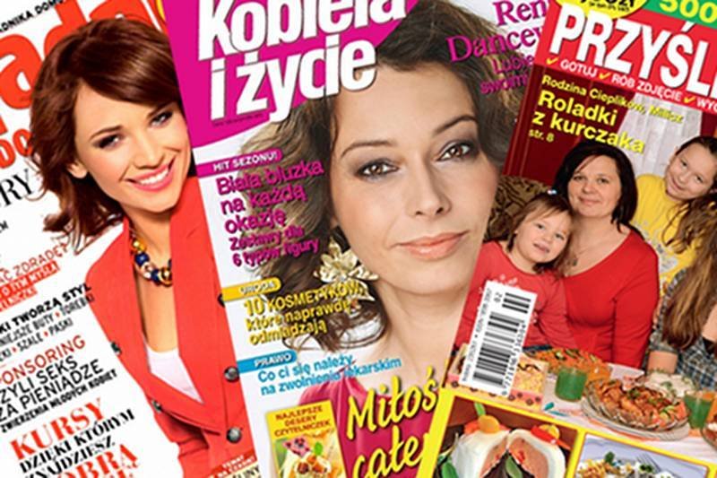 Na szczycie najlepiej sprzedających się miesięczników królują magazyny poradnikowe.