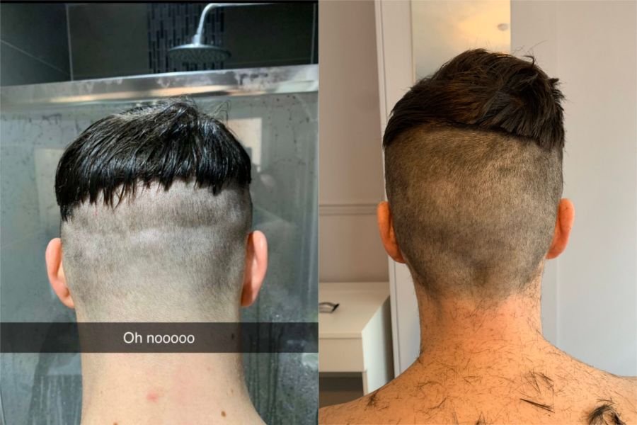 Salony fryzjerskie zamknięte, więc niektórzy strzygą się sami - z opłakanym skutkiem