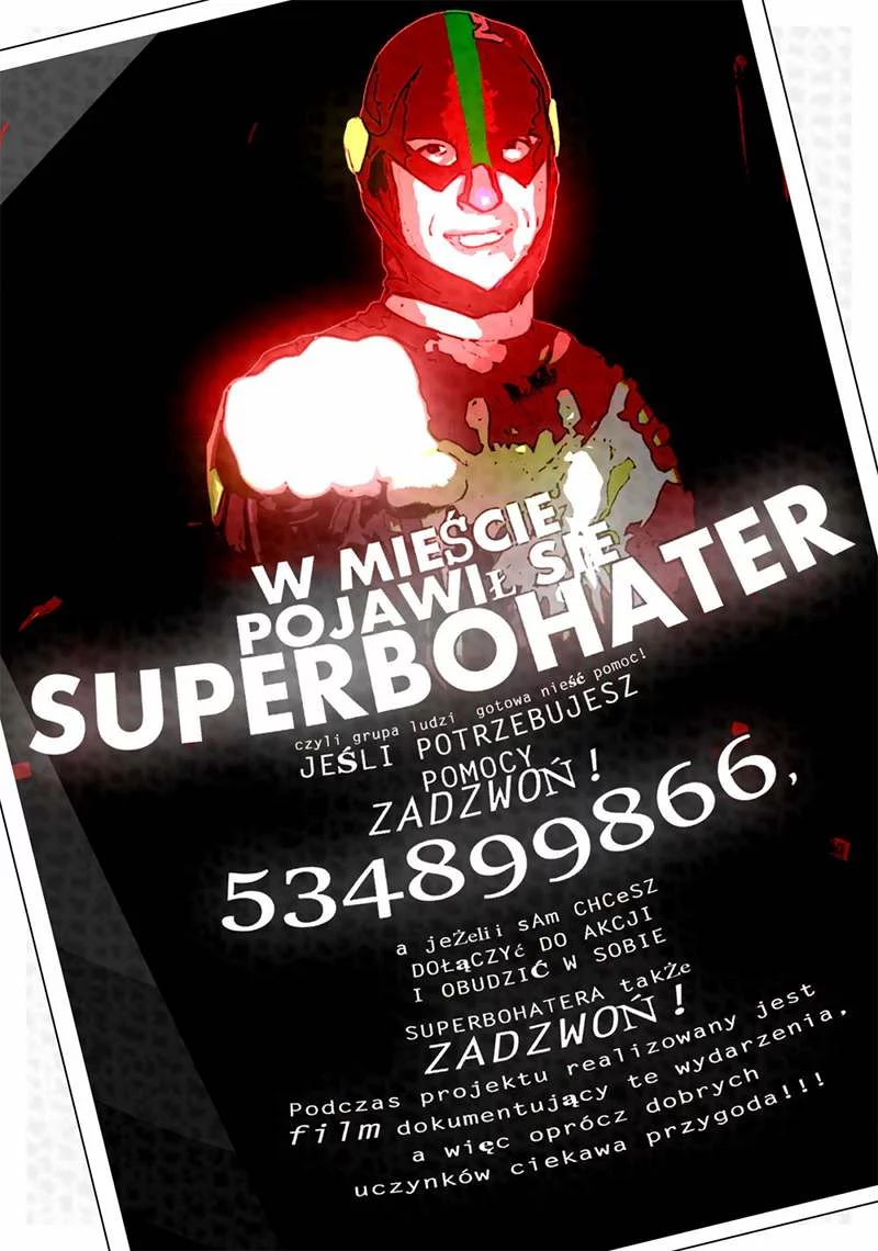 Plakat Superbohatera Sebastiana Jochana