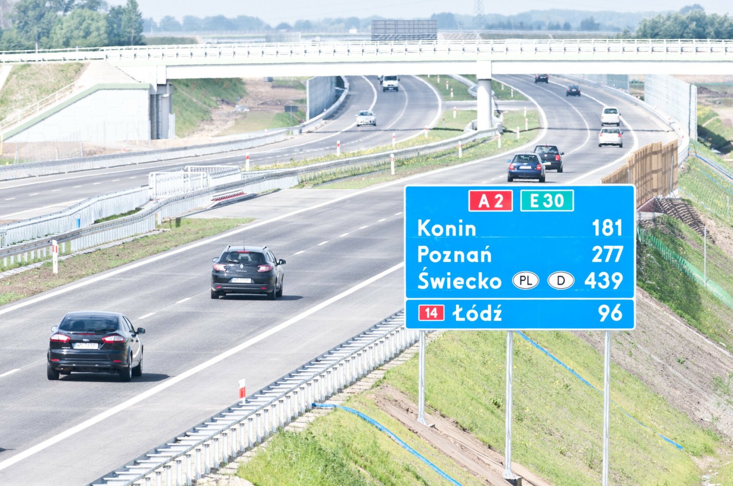 Autostrada A2 na odcinku Łódź-Warszawa będzie poszerzona.