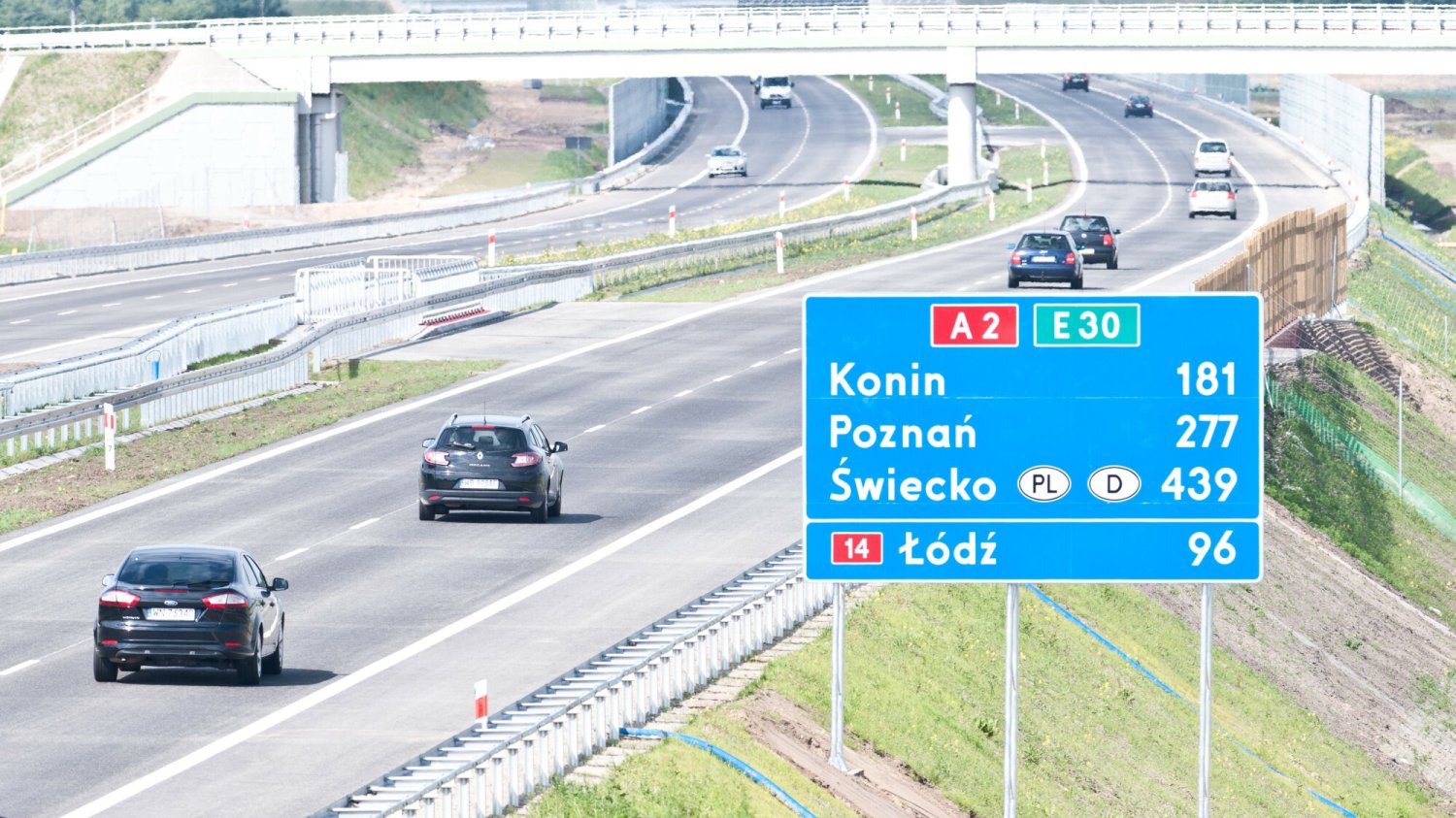 Autostrada A2 na odcinku Łódź-Warszawa będzie poszerzona.