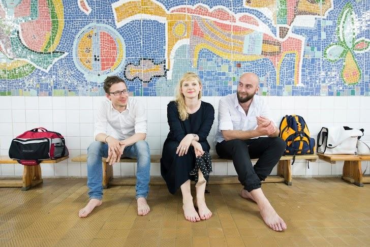 Piotr Lisowski, Marta Kolacz i mój rozmówca Cezary Lisowski. Zdjęcie zrobił [url=https://www.facebook.com/tytus.szabelski] Tutys Szabelski [/url]